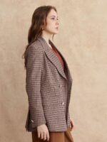 RAREISM Checked Double-Breasted Blazers - Image 3