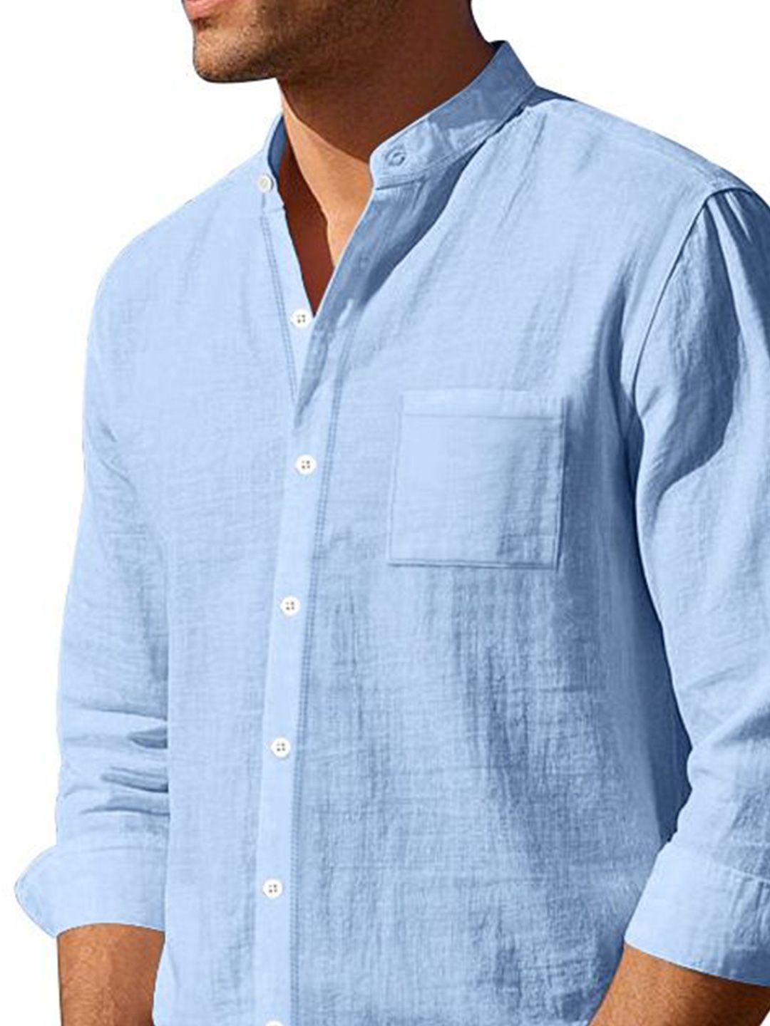 72hCyemr_25da545214f8472ebee62d7d3e3684ea.jpg StyleCast x Revolte Men Opaque Casual Shirt - Image 1