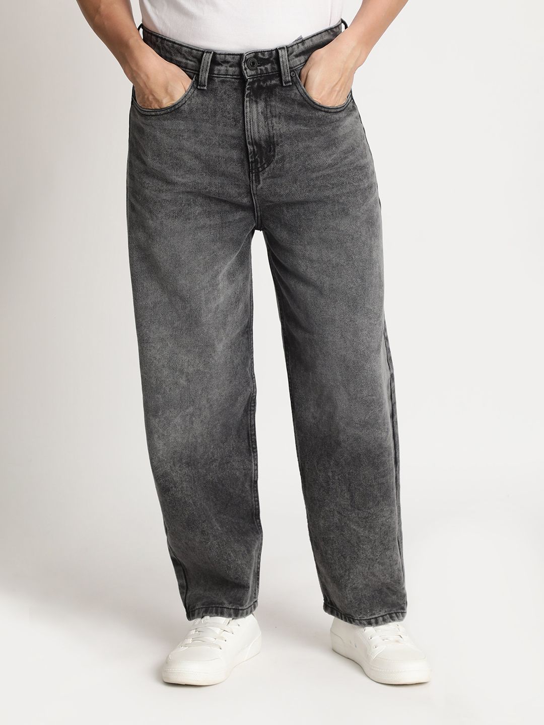 89b03027-961b-4484-96e6-0fc5c44f02a51746772368371-The-Roadster-Lifestyle-Co-Men-Baggy-Fit-Heavy-Fade-Jeans-615-1.jpg The Lifestyle Co Men Baggy Fit Heavy Fade Jeans - Image 1