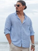 Powerlook Men Micro Checks Checked Casual Shirt