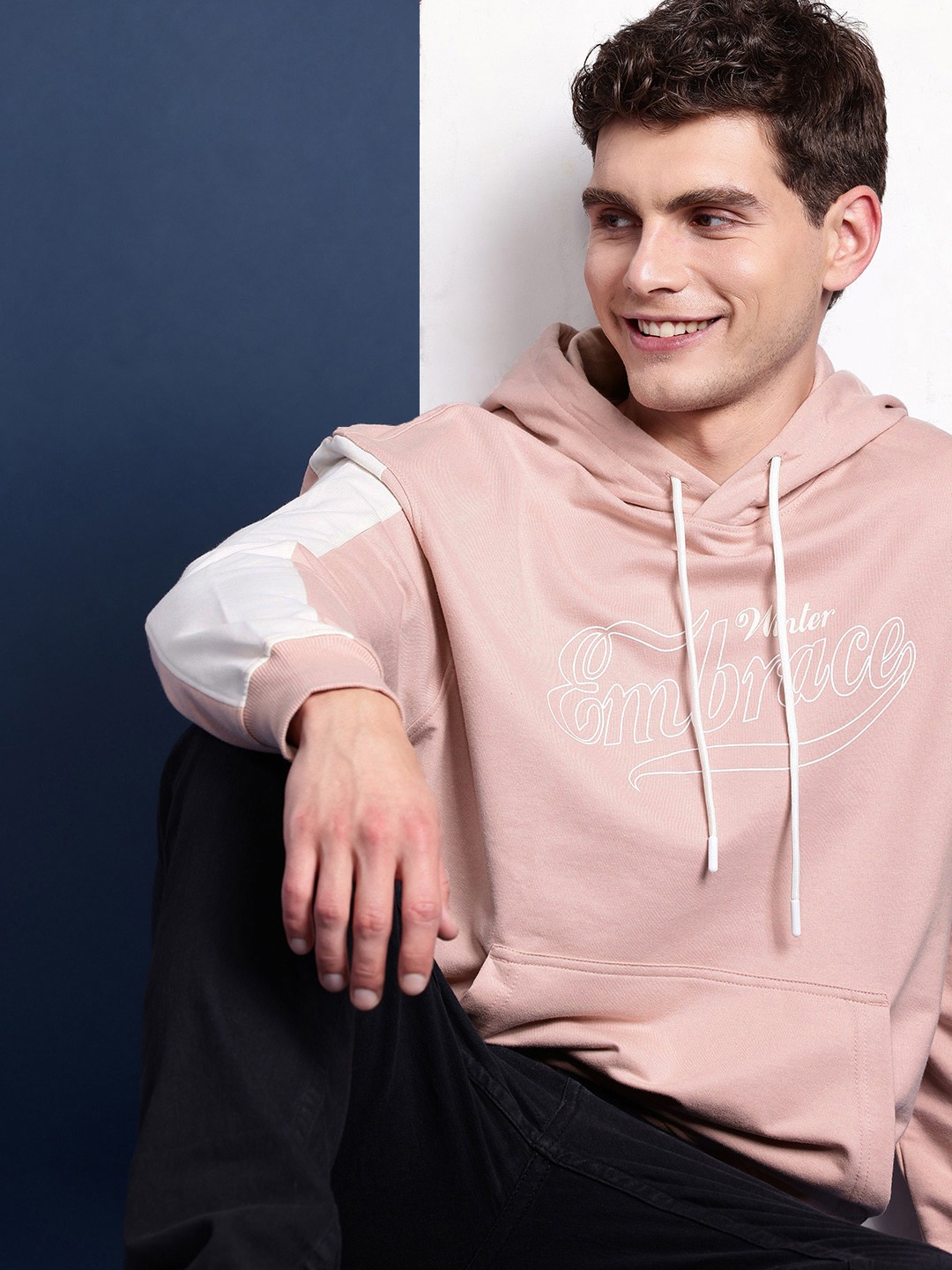 Mast-Harbour-Printed-Hooded-Sweatshirt.jpg Mast Harbour Printed Hooded Sweatshirt - Image 1