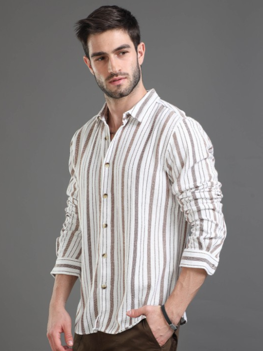 Screenshot-2025-05-16-144407.png Slim Fit Vertical Striped Cotton Casual Shirt - Image 1