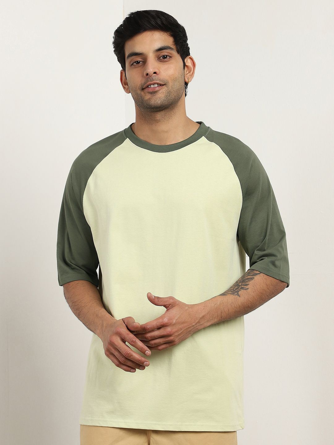 Sleeves-Cotton-Oversized-T-shirt.jpg Sleeves Cotton Oversized T-shirt - Image 1