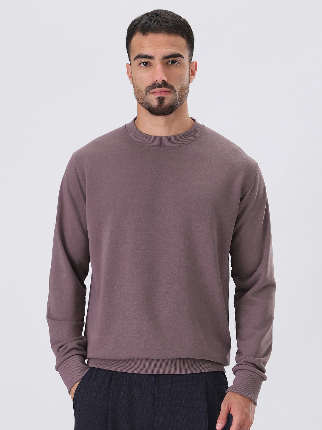Violet-Sweatshirt-Men.jpg Violet Sweatshirt Men - Image 1