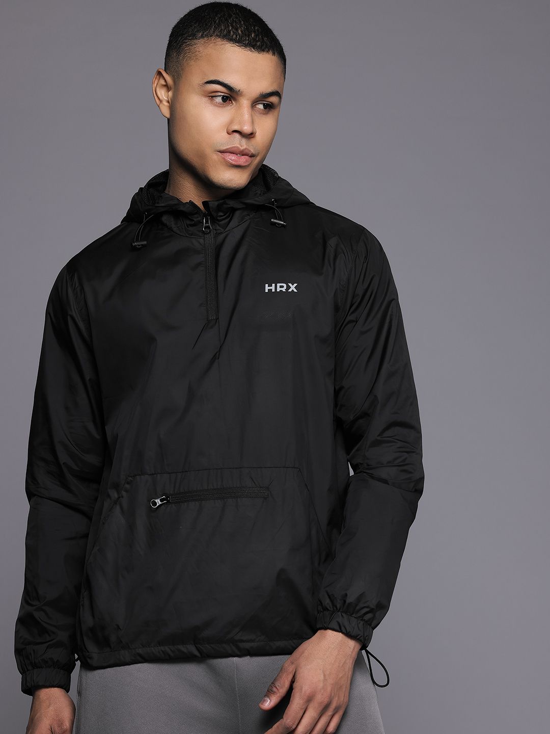 e87a4c5c-4f40-4b3f-8a0e-37683c5960f71724819715465-HRX-by-Hrithik-Roshan-Men-Jackets-7011724819714967-1.jpg Rapid-Dry Running Tailored Jacket - Image 1