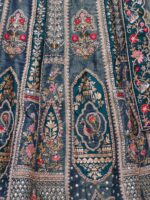 Embellished Sequinned Semi-Stitched Lehenga & Unstitched Blouse With Dupatta - Image 3