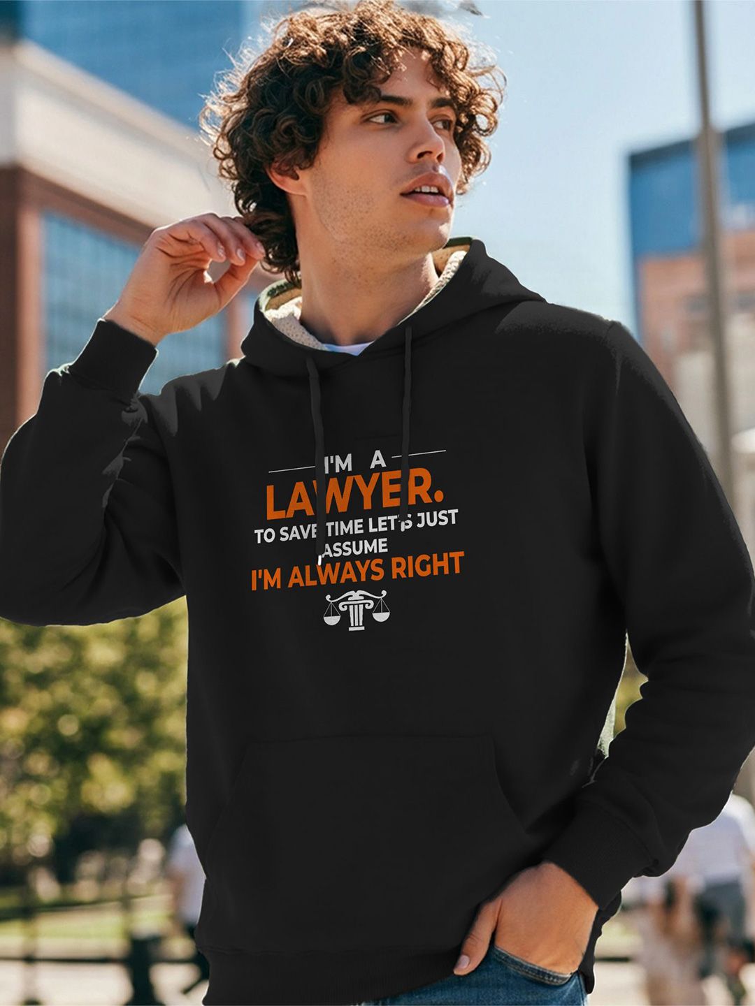 rqymEjFF_169dfe6dac9b48d68ba6a3505e790eeb.jpg MaverIQ Men Printed Hooded Sweatshirt - Image 1