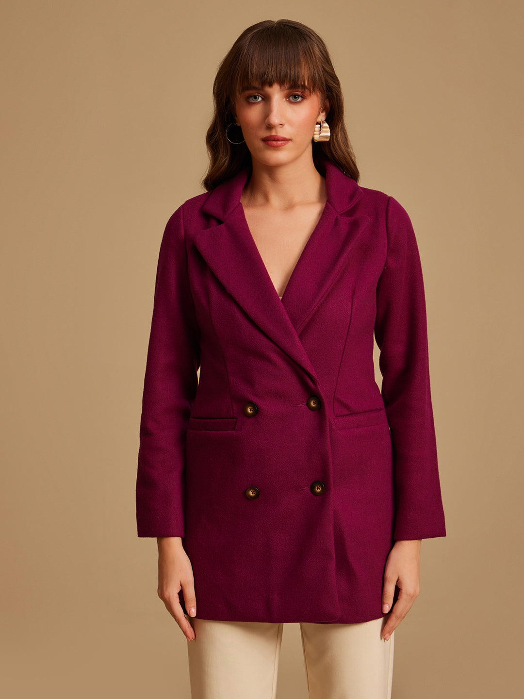 W#11 Double Breasted Overcoat - Image 1